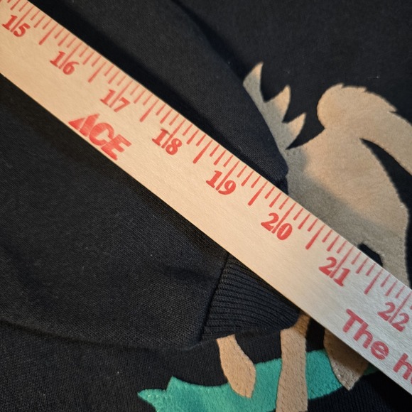 Vintage Kozy Swets Western Appliqué Sweatshirt / Sweatshirt Dress - Picture 8 of 8